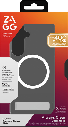 ZAGG Crystal Palace Snap KS For Galaxy S26+. Case type: Cover, Brand compatibility: Samsung, Compatibility: Galaxy S26+, M