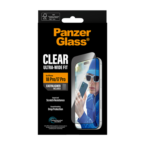 PANZERGLASS SCREEN PROTECTOR IPHONE 18 PRO UWF EA