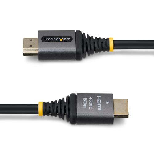StarTech.com HDMMV5F. Kabellänge: 1,5 m, Anschluss 1: HDMI Typ A (Standard), Connector 1 gender: Stecker, Anschluss 2: HDM
