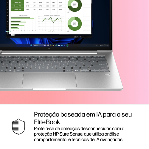 HP EliteBook 6 G1i 35,6 cm (14") Notebook - WUXGA - 60 Hz - Intel Core Ultra 7 255U - 24 GB - 1 TB SSD - Intel Chip - 1920