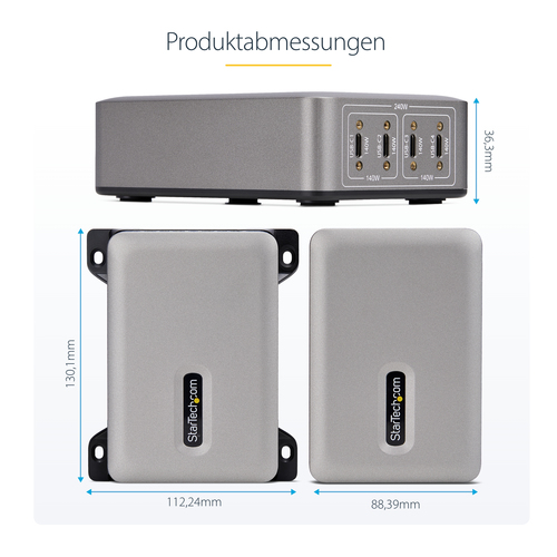 4-PORT USB-C CHARGER 240W