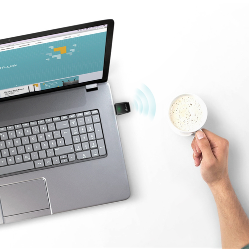 TP-Link Archer T2U IEEE 802.11ac Wi-Fi Adapter for Desktop Computer, Notebook - USB 2.0 - 600 Mbit/s - 2.40 GHz ISM - 5 GH