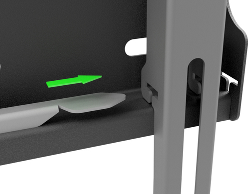 iiyama Wandhalterung für Monitor - max. 125 kg Traglast - 100 x 100, 600 x 400 - VESA-Wandhalterungsnorm