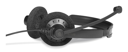 EPOS IMPACT SC 60 Kabel Auf den Ohren Stereo Headset - Schwarz - Binaural - Elektret-Mikrofon, Kondensator, Geräuschunterd