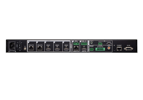 ATEN VP3520 Audio/Video Switchbox - Cable - 4096 x 2160 - 4K - Twisted Pair - 5 Input Device - 2 Display - Display - 4 x C
