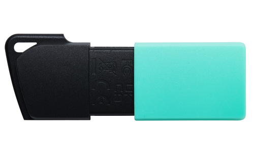 Kingston DataTraveler Exodia M DTXM 256 GB USB 3.2 (Gen. 1) Typ A Flash-Laufwerk - Schwarz, Teal - 1 Pack