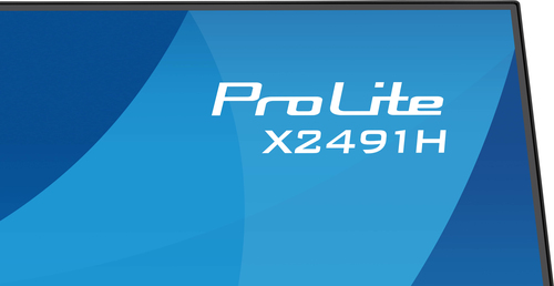iiyama ProLite X2491H-B1 24 Zoll Klasse Full HD LED-Monitor - 16:9 Format - Mattschwarz - 60,5 cm (23,8 Zoll) Viewable - I