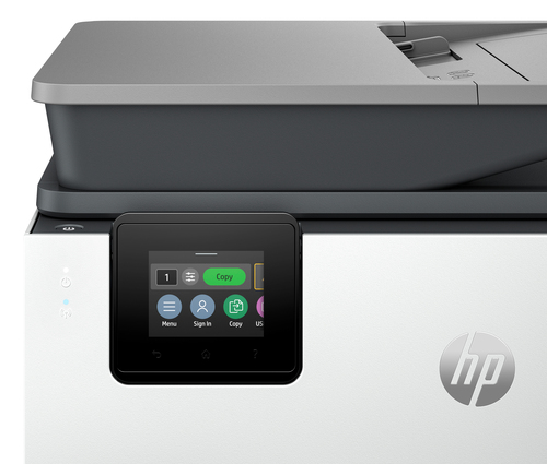 HP Officejet Pro 9120b Wired & Wireless - Tintenstrahl-Multifunktionsdrucker - Farbe - Kopierer/Fax/Drucker/Scanner - 32 S