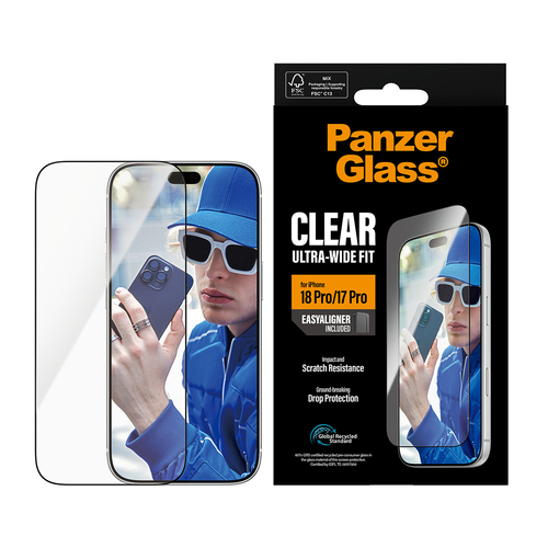 PANZERGLASS SCREEN PROTECTOR IPHONE 18 PRO UWF EA