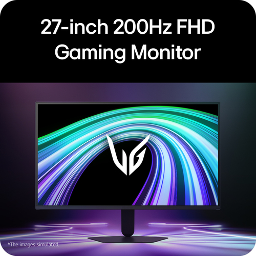 LG UltraGear G5 27G523B-B, 27" Full-HD IPS, 200Hz, 1ms Gaming Monitor. Display diagonal: 68.6 cm (27"), Display resolution