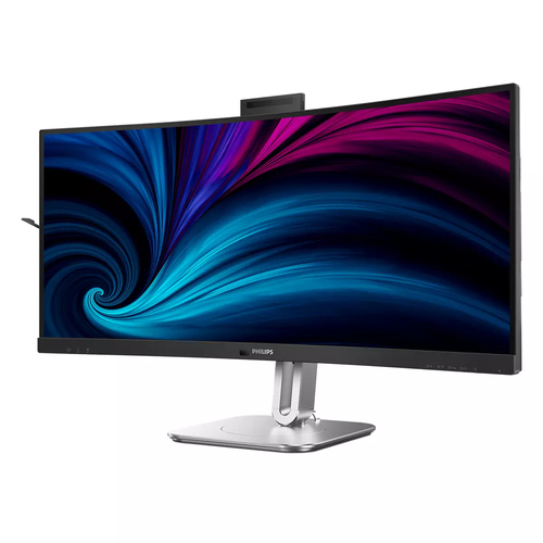 Philips 34B2U6603CH 34" Class UWQHD Curved Screen LCD Monitor - 86.4 cm (34") Viewable - 3440 x 1440 - HDMI - DisplayPort 