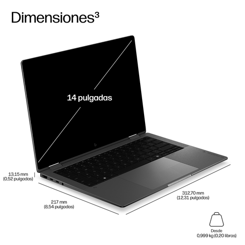 HP EliteBook X G2i 14 inch Notebook Next Gen AI PC Wolf Pro Security Edition. Product type: Laptop, Form factor: Clamshell