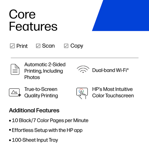 HP Envy 6110 All-in-One Color Printer, Photo printing; Copier, Scanner. Print technology: Thermal inkjet, Printing: Colour