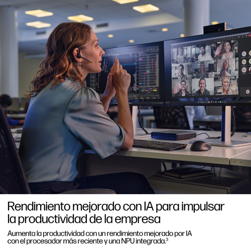 HP EliteDesk 8 G1i Desktop Computer - Intel Core Ultra 5 235 - vPro Technology - 16 GB - 512 GB PCI Express NVMe SSD - Min