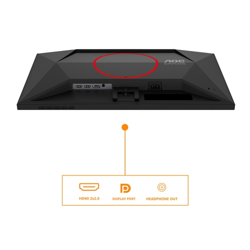 AOC G4 24G4HRE. Display diagonal: 60.5 cm (23.8"), Display resolution: 1920 x 1080 pixels, HD type: Full HD, Display techn