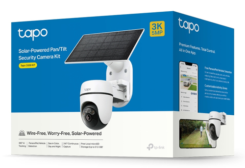 TP-Link Tapo C630 KIT. Type: IP security camera, Placement supported: Outdoor, Connectivity technology: Wireless. Mounting