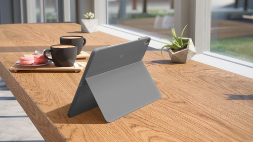 Cover tastiera Logitech Combo Touch per 27,9 cm (11") Apple iPad Air (5a generazione), iPad Air 11 (2024) iPad Air - Grigi