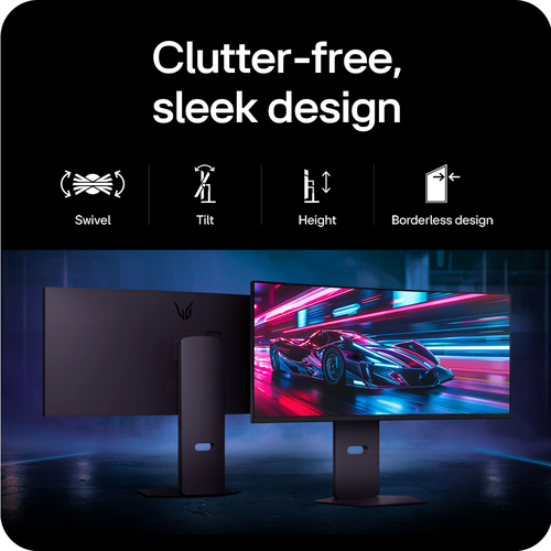 LG UltraGear? G6 34G600A-B - 34-inch 160Hz WQHD Curved Gaming Monitor | 34-inch WQHD display / AMD FreeSync? Premium. Disp