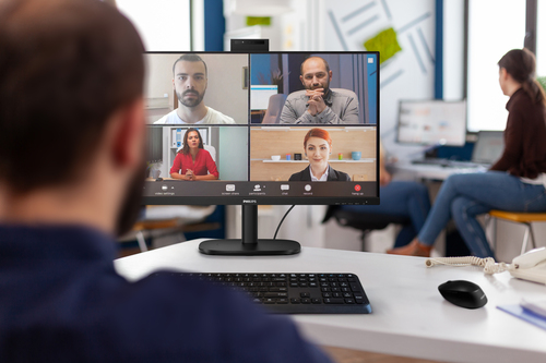 Philips 32B2U3601H 32" Class Webcam WQHD LED Monitor - 16:9 - Textured Black - 80 cm (31.5") Viewable - In-plane Switching