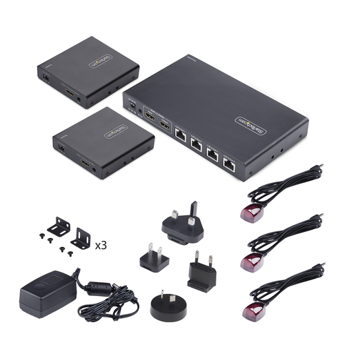 StarTech.com 4K7014IC-EXTEND-HDMI. Typ: AV-Sender & -Empfänger, Maximale Auflösung: 3840 x 2160 Pixel, unterstütze Kabelty