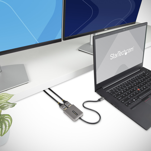 StarTech.com MST14CD122HD. USB-Stecker: USB Typ-C, USB-Anschluss Geschlecht: Stecker, Formfaktor des USB-Steckers: Gerade.