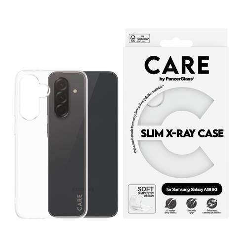 CARE Fashionable Case for Samsung Galaxy A3 Smartphone - Transparent