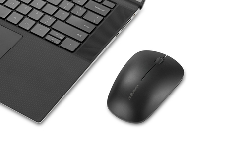 Souris Kensington MY230 EQ - Bluetooth/Radio Fréquence - 3 Bouton(s) - Noir - Sans fil - 2,40 GHz - Rechargeable - Symétrique