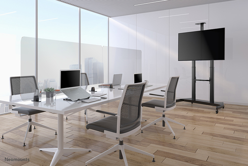 Neomounts NS-CLMPSTANDBLACK Desk clamp set (2 pcs) - max 8 kg. Product colour: Black, Housing material: Aluminium, Maximum