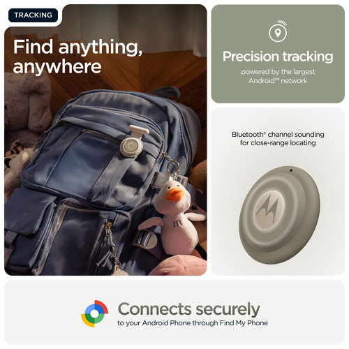 Motorola Mobility Tag 2 Asset Tracking Device - Bluetooth