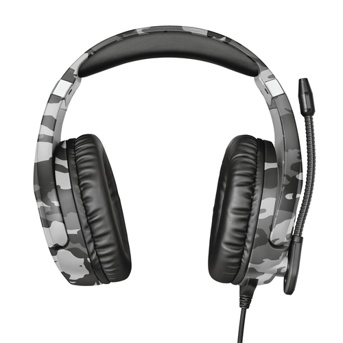 Trust Forze 488 Kabel Kopfbügel Stereo Gaming Headset - Grau - Binaural - Ohrumschließend - 20 Hz bis 20 kHz Frequenzgang 