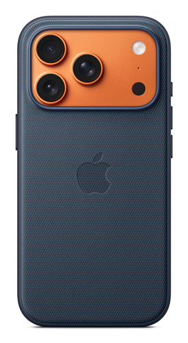Apple Hülle für Apple iPhone 17 Pro Smartphone - Blau - Kratzfest, Sturzsicher - Webstoff, Polyester, Thermoplastisches Po
