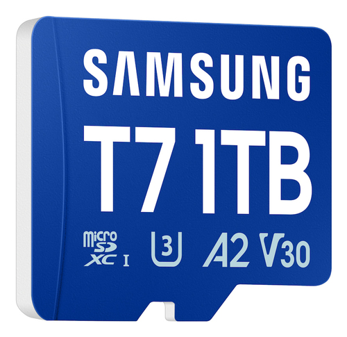 Carte microSDXC Samsung MB-MB1T0T - 1 To - Classe 10/UHS-I (U3) - V30 - 170 Mo/s en Lecture