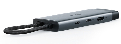 TP-Link UH6120C USB-Typ C Docking Station für Notebook, Tablet, Smartphone, Spielkonsole, Desktop-PC - Ladefunktion - 1 Un