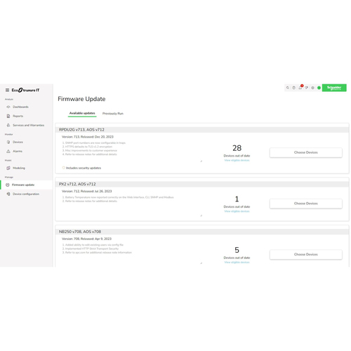 APC Subscription, Ecostruxure IT Expert, 1 year, Digital, Remote monitoring and management of Data Centers. License quanti