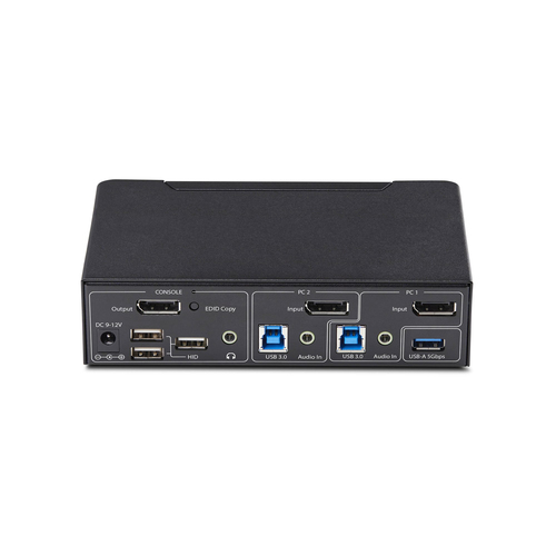 StarTech.com P2AD122-KVM-SWITCH. Tastatur Porttyp: USB, Maus-Porttyp: USB, Video Porttyp: DisplayPort. HD type: 4K Ultra H