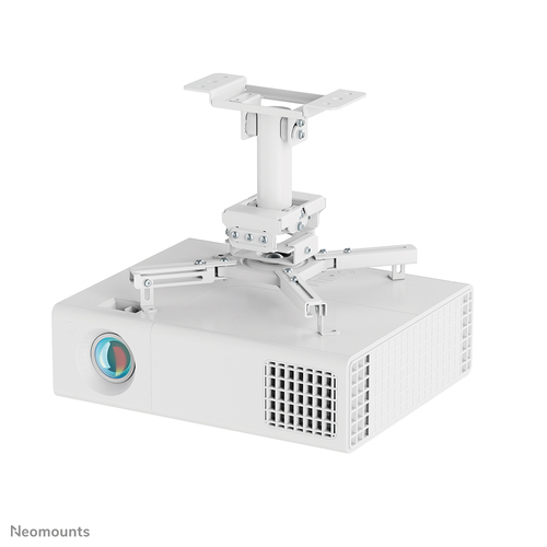 Fixation au plafond Neomounts CL25-530WH1 pour Projecteur - Blanc - 45 kg Max - Acier
