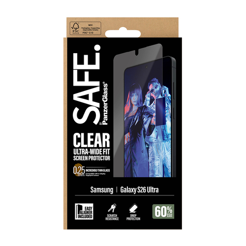 PANZERGLASS SAFE SCREEN PROTECT SAMSUNG GALAXY S26 ULTRA UWF EA