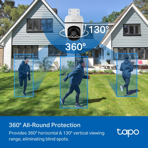 Tapo C500 Outdoor Full HD Network Camera - Colour - 29.87 m Infrared Night Vision - H.264 - 1920 x 1080 - 15 fps - Wall Mo
