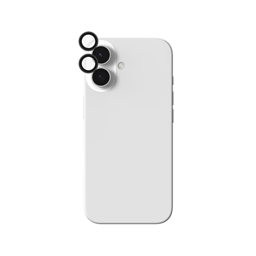 InvisibleShield Glass Elite (CameraRings) Lens Protection For Apple iPhone 17/16/16+ Silver. Brand compatibility: Apple, C