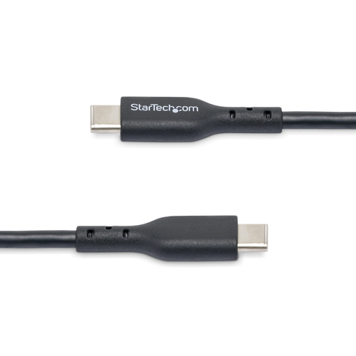 StarTech.com Chargeur USB-C de 1m, Câble USB-C, Cordon de Recharge USB 2.0 Type-C pour Ordinateur Portable, Câble de Charg