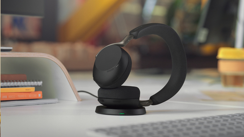 Jabra Evolve3 75 - MS Link390c (Wireless Charging Pad) - Black. Product type: Headset. Connectivity technology: Wireless, 
