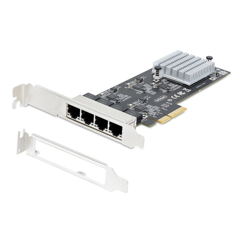 StarTech.com 2.5Gigabit Ethernet Adapter for Server - 2.5GBase-T - Plug-in Card - PCI Express 2.0 x4 - Low Profile Bracket
