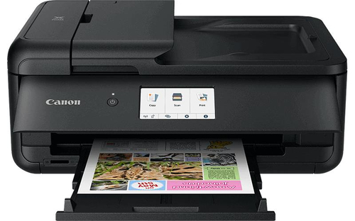 Canon PIXMA TS9550a. Print technology: Inkjet, Printing: Colour printing, Maximum resolution: 4800 x 1200 DPI. Copying: Co