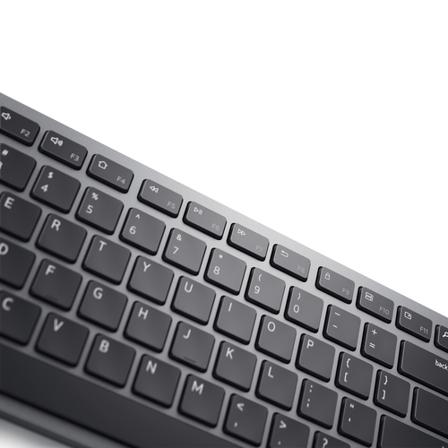 DELL Pro Plus Keyboard - KB700 - US International (QWERTY). Keyboard form factor: Full-size (100%), Connectivity technolog