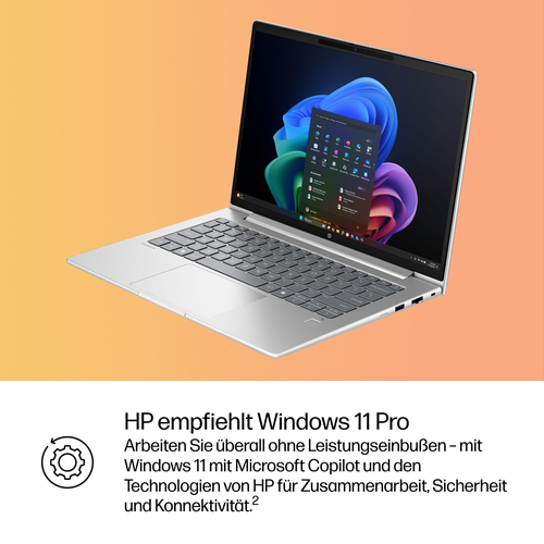 HP ProBook 4 G1q 35,6 cm (14 Zoll) Copilot+ PC Notebook - WUXGA - Qualcomm Snapdragon X X1-26-100 - 32 GB - 512 GB SSD - S