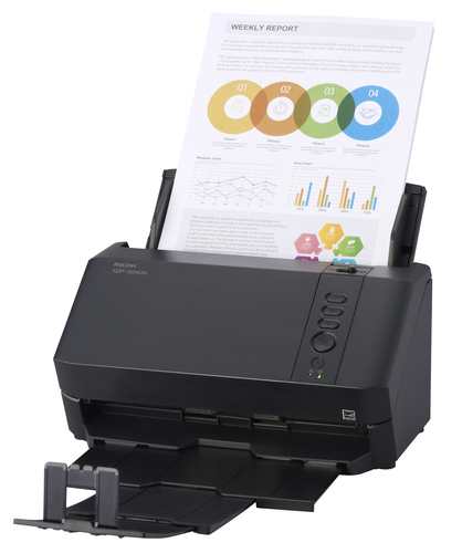 Ricoh SP-2240N. Maximale Scan-Abmessung: 215,9 x 6096 mm, Optische Scan-Auflösung: 600 x 600 DPI, Output colour depth: 24 