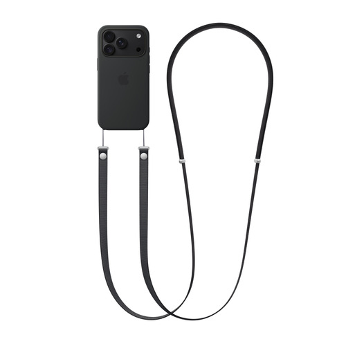 CROSSBODY STRAP BLACK