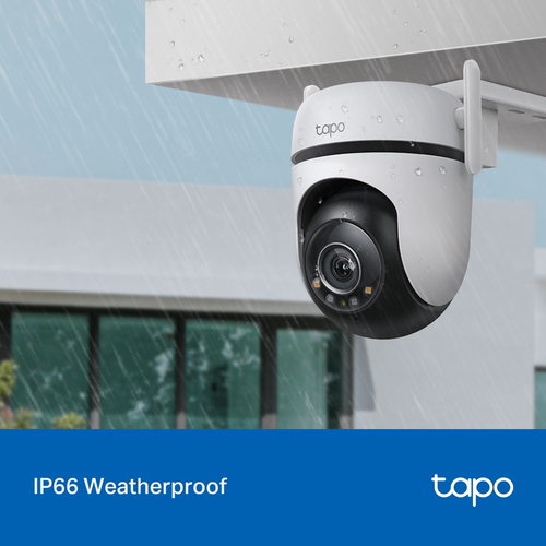 Tapo C520WS 4 Megapixel Outdoor 2K Network Camera - Colour - 29.87 m Colour Night Vision - H.264 - 2560 x 1440 - 30 fps - 