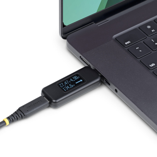 StarTech.com Testing Device - Current Measurement, Voltage Measurement, Power Monitoring, Wattage Monitoring - 1 x USB