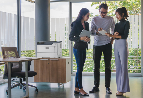 Xerox B410 A4 47 S./Min. Duplexdrucker PS3 PCL5e/6 2 Behälter Gesamt 650 Blatt. Drucktechnologie: Laser, Farbe. Zahl der D